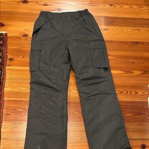 Gray Cargo Ski/Snowboard Pants